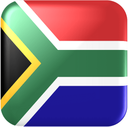 Bandeira da África do Sul.