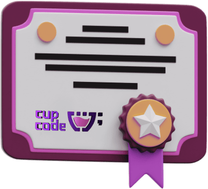 um certificado ssl com a logo da cupcode