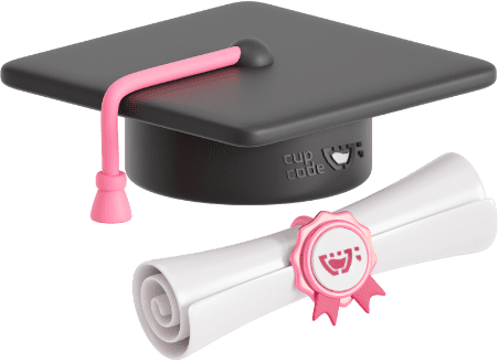 Chapeu de formatura com um certificado de formatura abaixo
