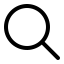 Ícone preto de pesquisa