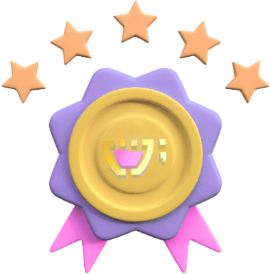 Medalha de ouro com ornamento e o Cupzinho prensado nela. O colar em formato de 