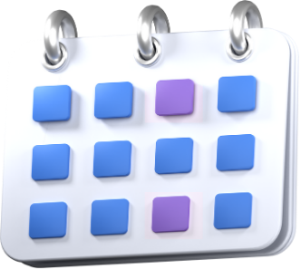 Calendário quinzenal da Cupcode