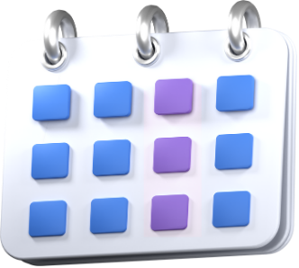 Calendário semanal da Cupcode