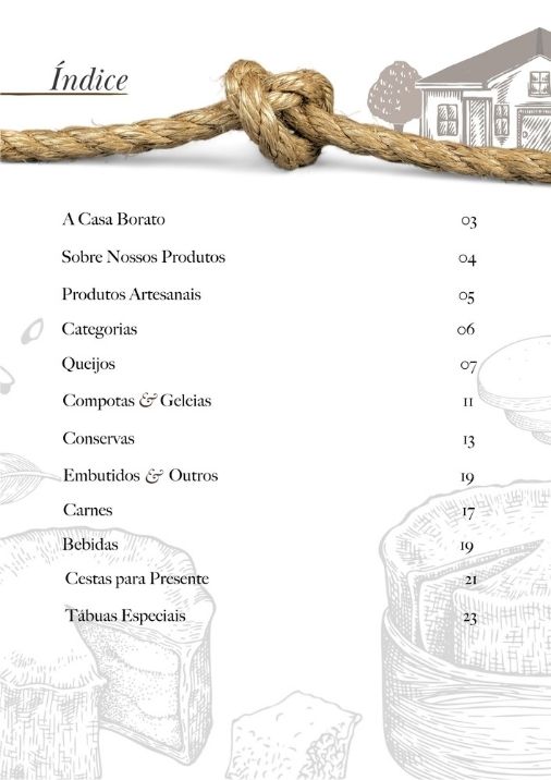 Catalogo da casa borato