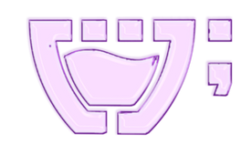 Logo da cupcode roxa semi transparente