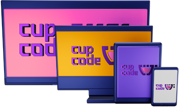 4 telas diferentes representando telas responsivas