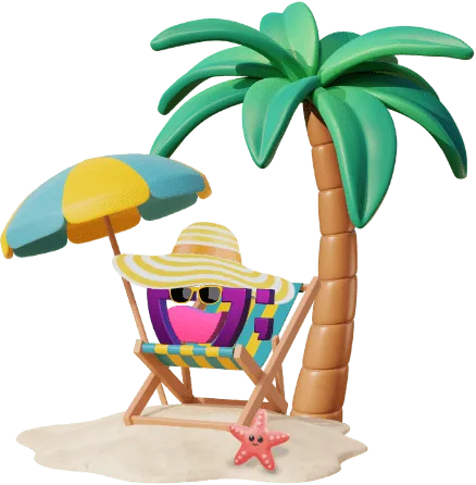 Logo da cupcode de ferias na praia