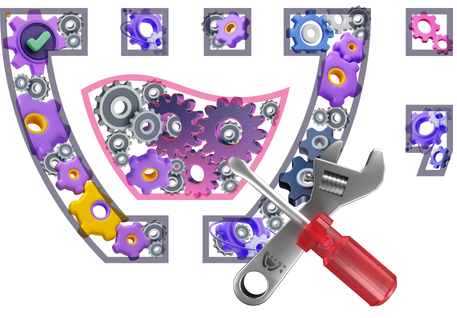 Logotipo de suporte técnico da Cupcode