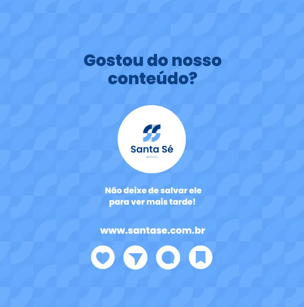 Carrossel do Instagram da Santa Sé Imóveis com a chamada 