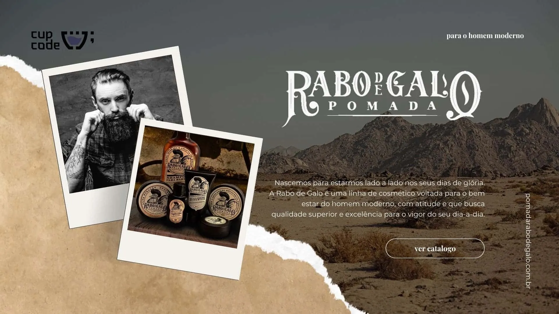 Papelaria pomada rabo de galo