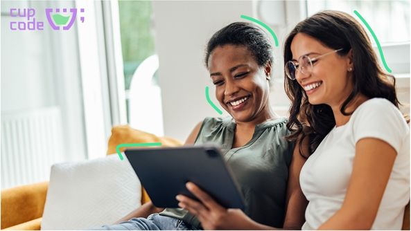 Imagem do segundo slide do carrossel de suporte visual da Satoife, destacando elementos gráficos modernos.