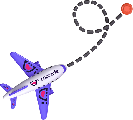 Trajeto de viagem da Cupcode